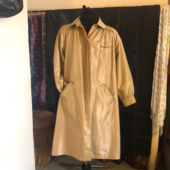 Valentino rain trench coat size 4 circa 1985 - Picture 4 of 15